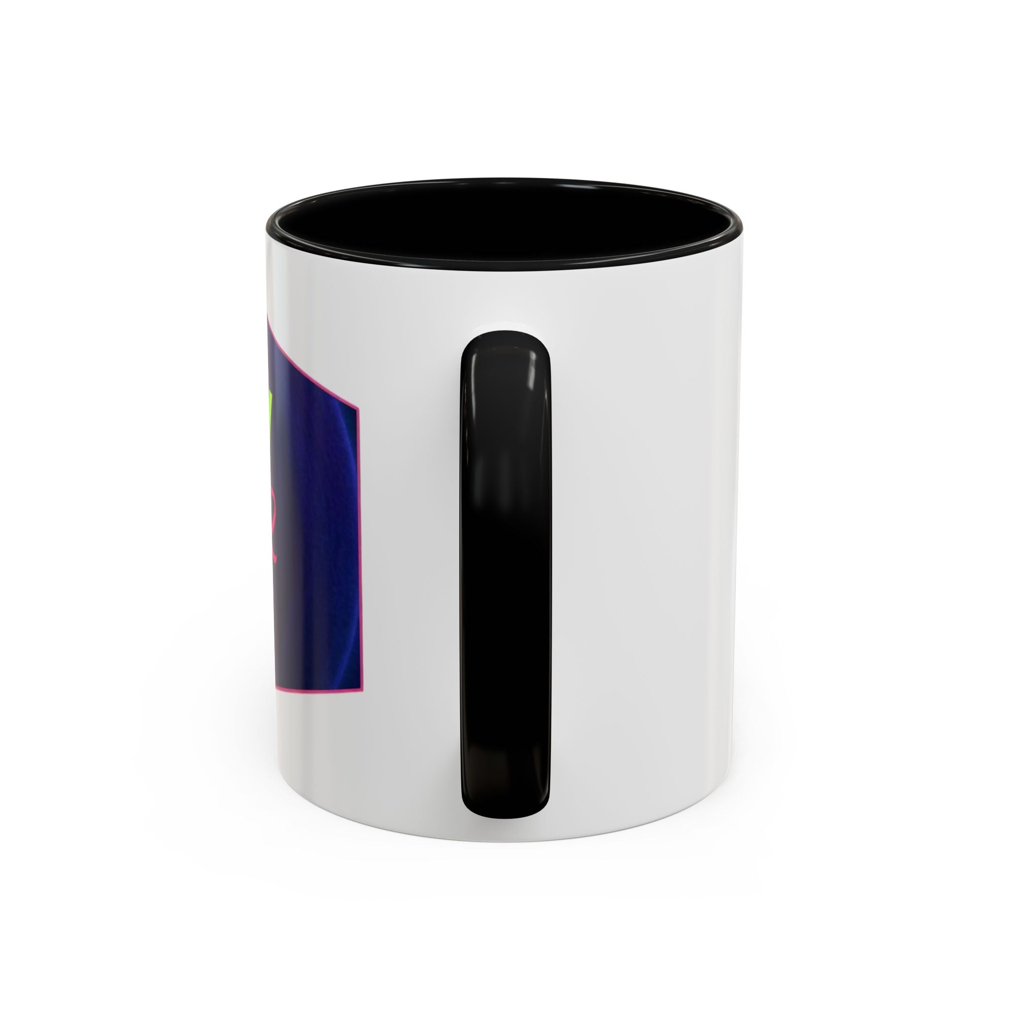 Sassy Stitcher Accent Coffee Mug – Neon Retro Needlework Gift (11/15oz)