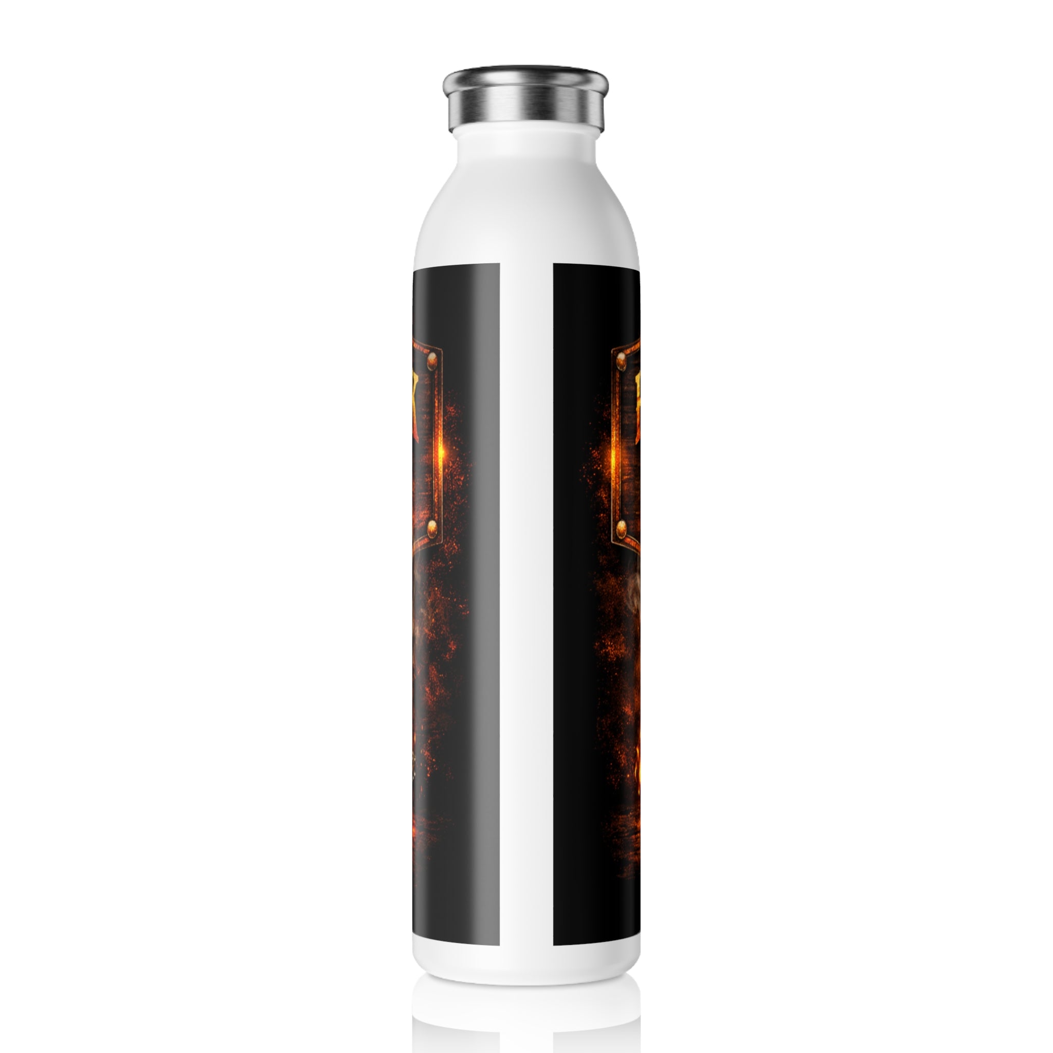 Slim Water Bottle — Honky Tonk Angel Western Cowboy Stainless Steel Bottle